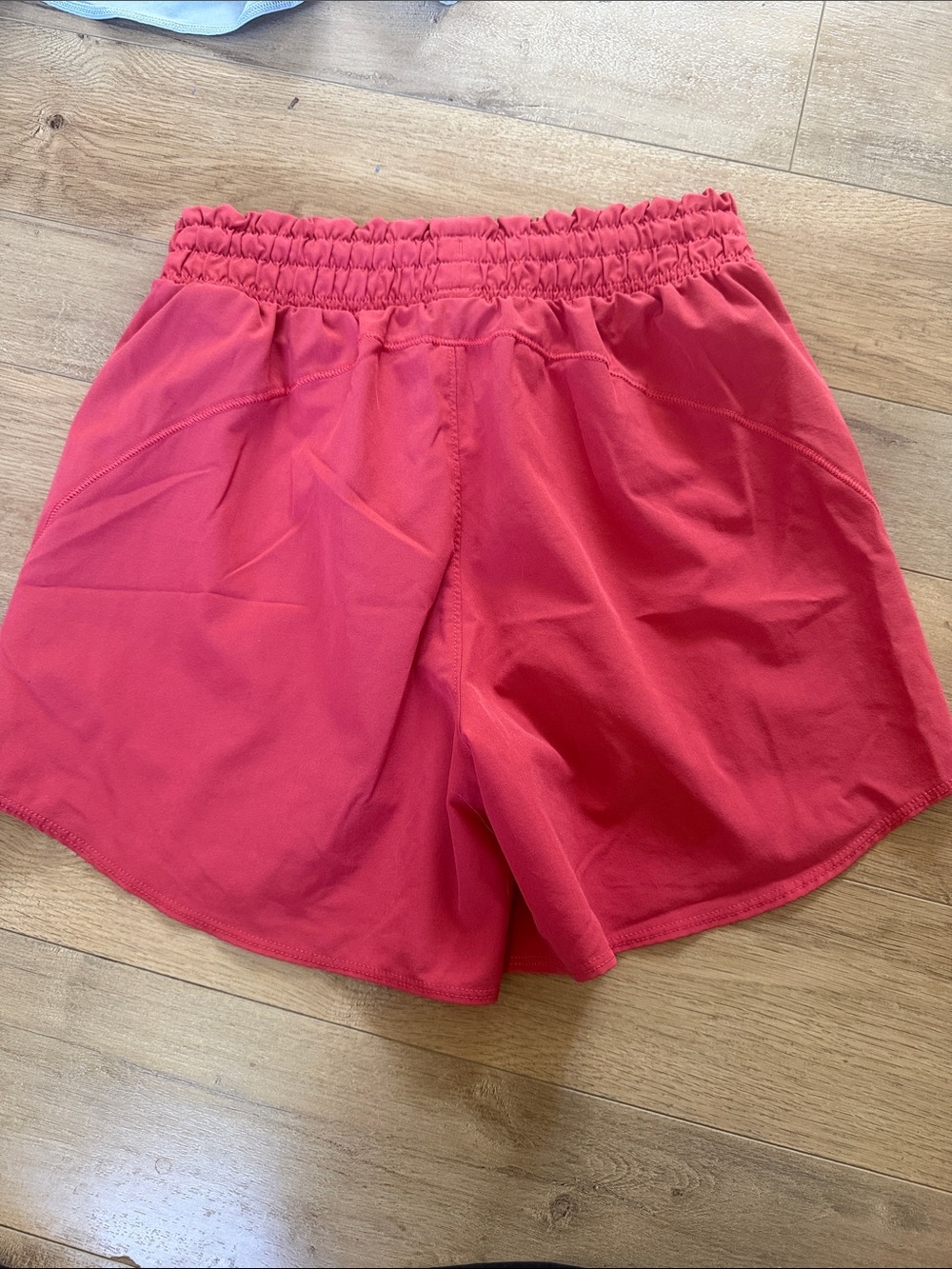 Under Armour Women's Athletic Shorts Trio - Light Blue, Red, Navy - Picture 2 of 8